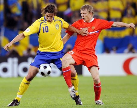 瑞典俄罗斯欧洲杯（瑞典足球欧洲杯）